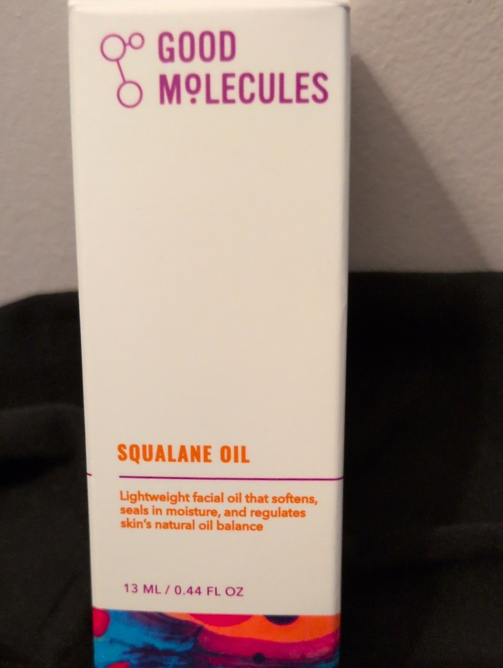 Good Molecules Squalane Oil - Lightweight Facial Oil in White and Orange